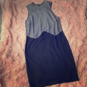 Black and white forever 21 dress